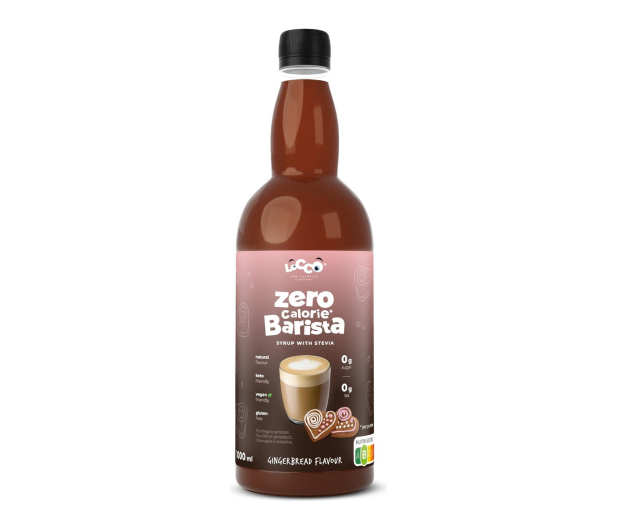 LOCCO 0 kcal syrop Barista ze stewią o smaku Piernika - 1503775 - zdjęcie
